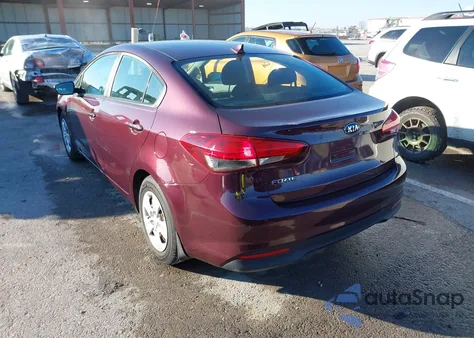 2017 Kia Forte Lx из США, поврежденный, VIN 3KPFK4A72HE061487
